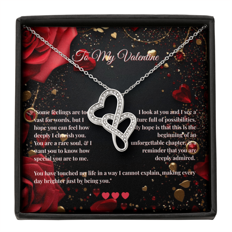 Heart-to-Heart Pendant Necklace | To My Valentine #2