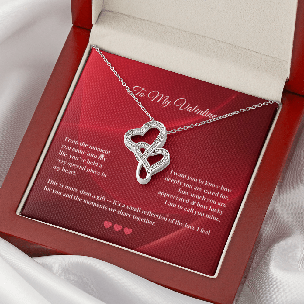 Heart-to-Heart Pendant Necklace | To My Valentine #3