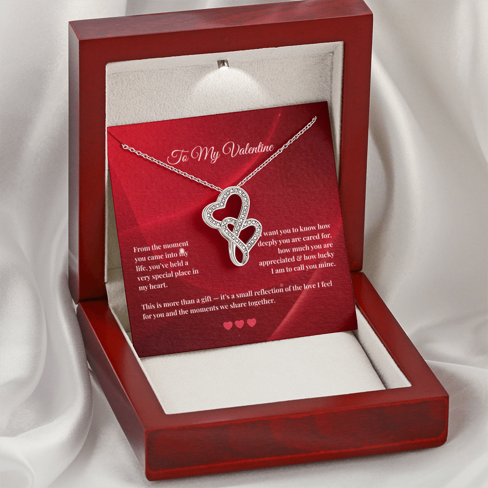 Heart-to-Heart Pendant Necklace | To My Valentine #3