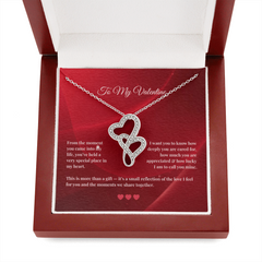 Heart-to-Heart Pendant Necklace | To My Valentine #3