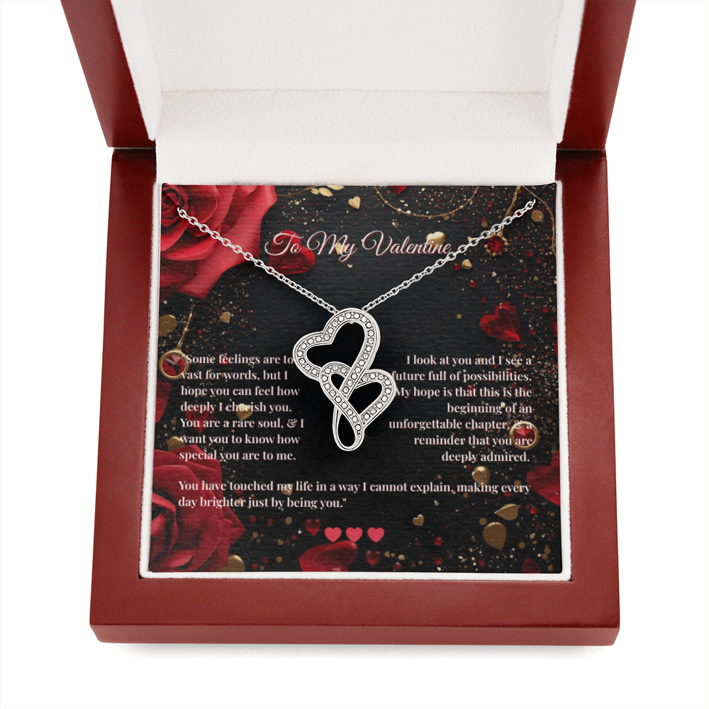 Heart-to-Heart Pendant Necklace | To My Valentine #2