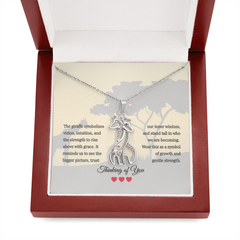 Giraffe Necklace | Thinking of You