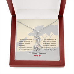Giraffe Necklace | A Token of Appreciation