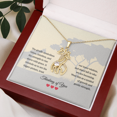 Giraffe Necklace | Thinking of You