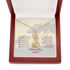 Giraffe Necklace | Thinking of You