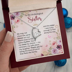 Forever Love Necklace | To My Un-Biological Sister