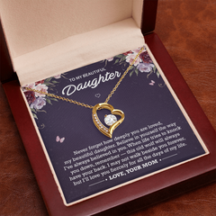 Forever Love Necklace | To My Beautiful Daughter – Mom