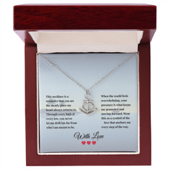 Anchor Necklace - With Love