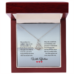 Anchor Necklace - With Affection