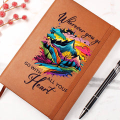 Graphic Journal - Go With All Your Heart