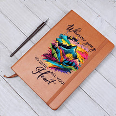 Graphic Journal - Go With All Your Heart