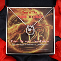 Lucky in Love Necklace - Year of the FIRE HORSE LIMITED EDITION