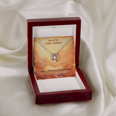 Lucky in Love Necklace - Year of the FIRE HORSE 2026