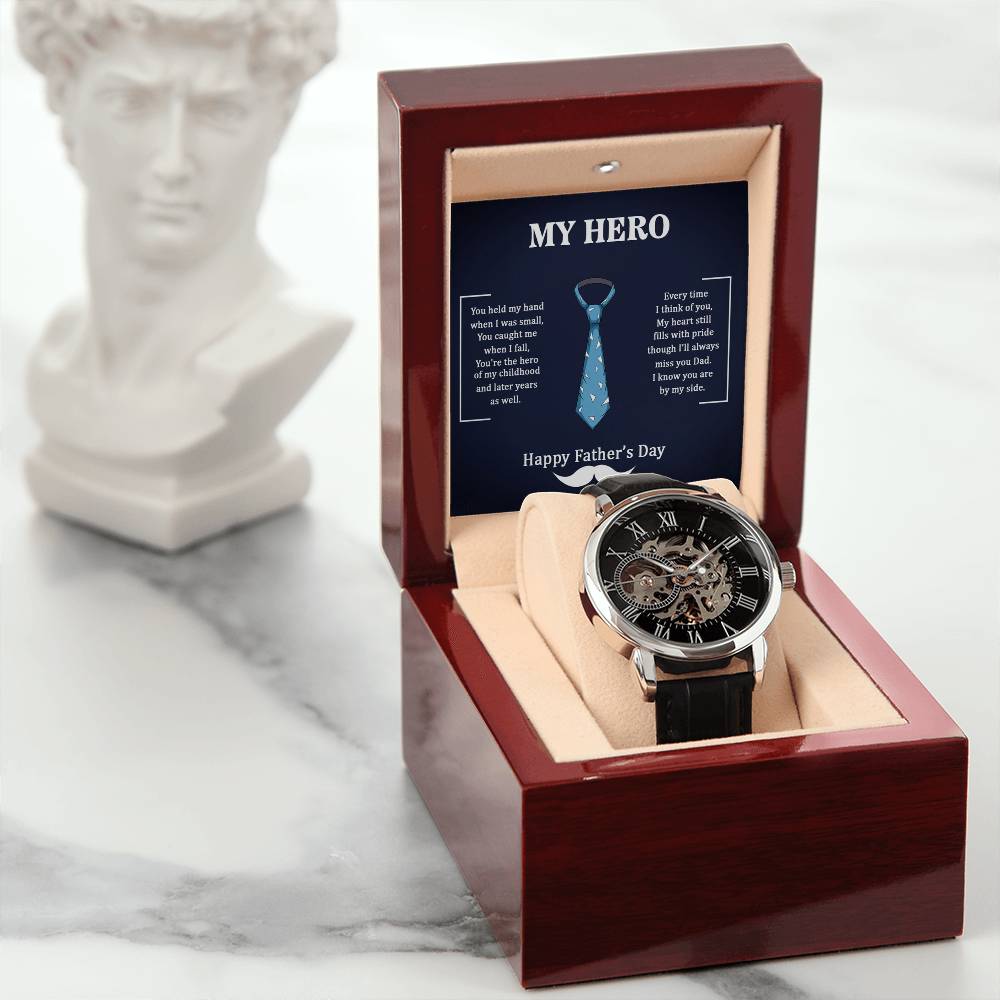 Openwork Watch - My Hero Dad