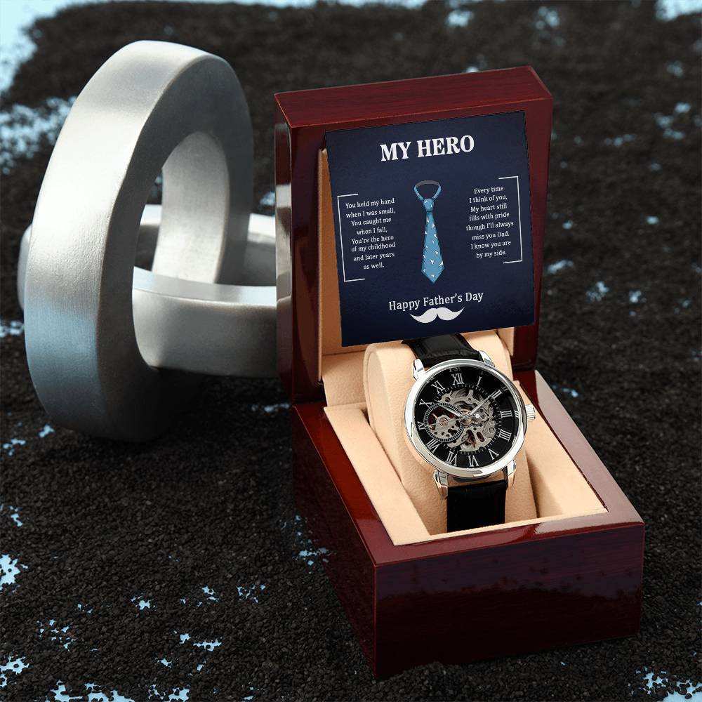 Openwork Watch - My Hero Dad