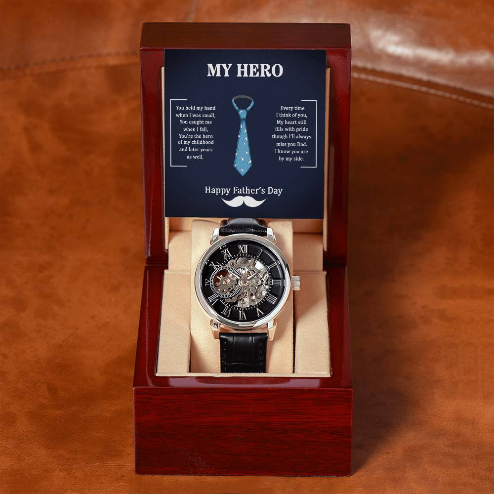 Openwork Watch - My Hero Dad