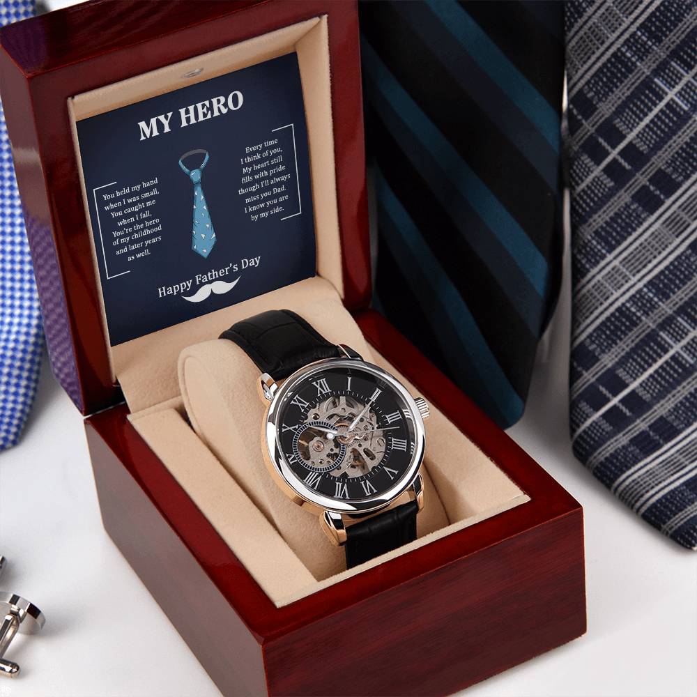 Openwork Watch - My Hero Dad