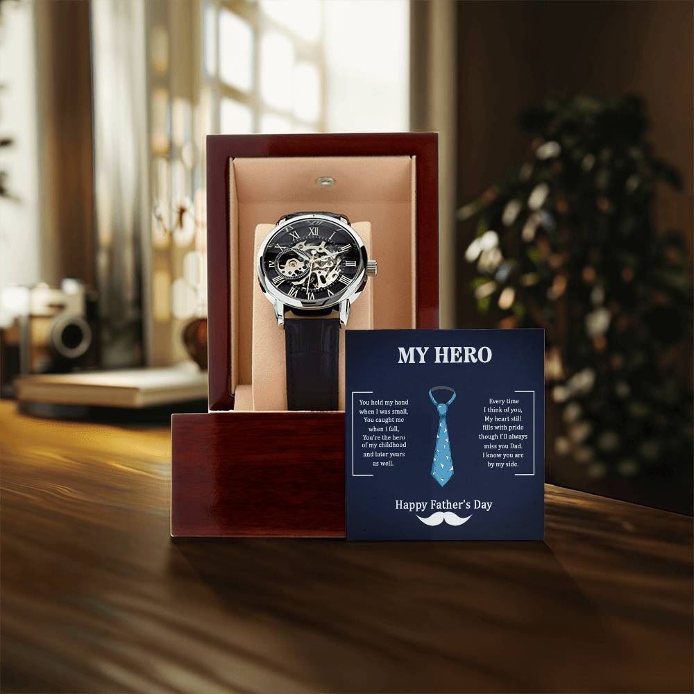 Openwork Watch - My Hero Dad