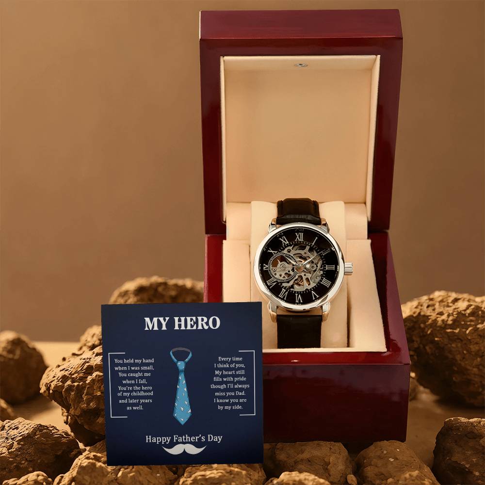 Openwork Watch - My Hero Dad