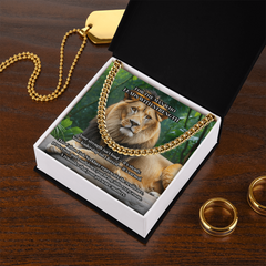 Cuban Link Chain | For the Man Who Leads with Strength