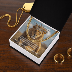 Cuban Link Chain | Strength Rooted in Faith