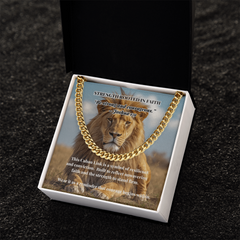 Cuban Link Chain | Strength Rooted in Faith