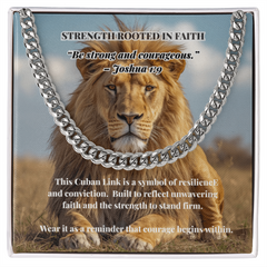 Cuban Link Chain | Strength Rooted in Faith