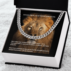 Cuban Link Chain | Stand Firm