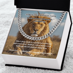 Cuban Link Chain | Strength Rooted in Faith