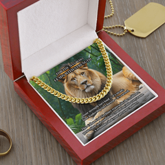Cuban Link Chain | For the Man Who Leads with Strength