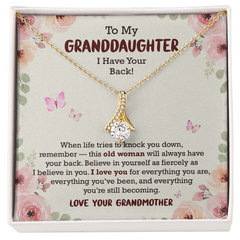 Alluring Beauty Necklace - To My Granddaughter