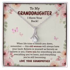 Alluring Beauty Necklace - To My Granddaughter