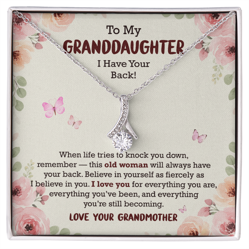 Alluring Beauty Necklace - To My Granddaughter