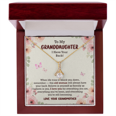 Alluring Beauty Necklace - To My Granddaughter