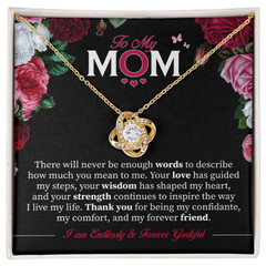 Love Knot Necklace | To My Mom