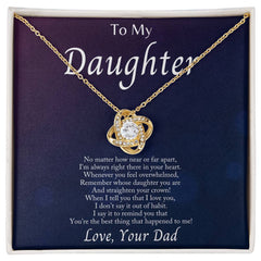 Love Knot Necklace - I'm Always With You