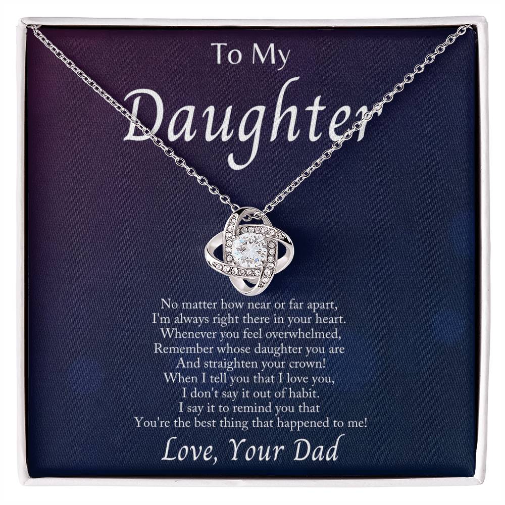 Love Knot Necklace - I'm Always With You