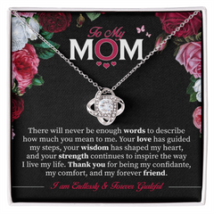 Love Knot Necklace | To My Mom