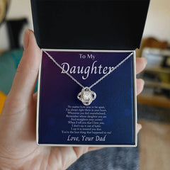 Love Knot Necklace - I'm Always With You