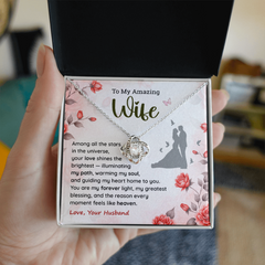 Love Knot Necklace | To My Amazing Wife