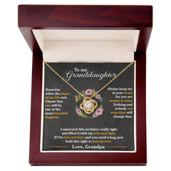 Love Knot Necklace - Keep Me In Your Heart