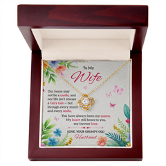 Love Knot Necklace | To My Wife – Grumpy Husband