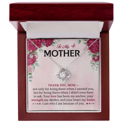 Love Knot Necklace | Thank You Mom