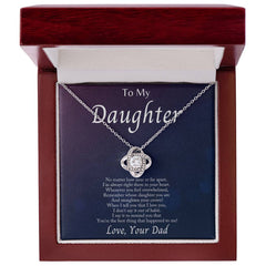 Love Knot Necklace - I'm Always With You