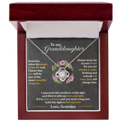 Love Knot Necklace - Keep Me In Your Heart