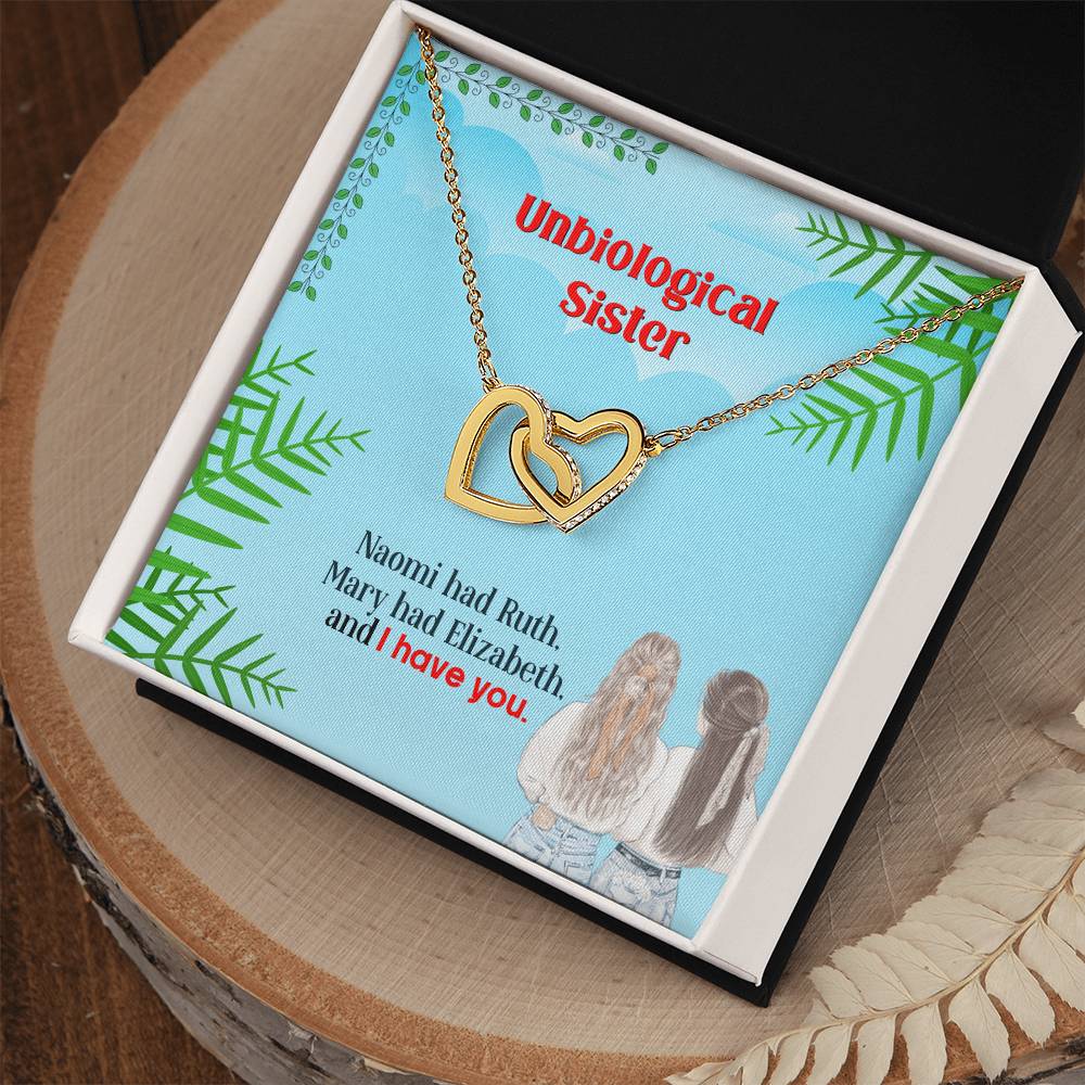 Interlocking Hearts Necklace - Best Friends