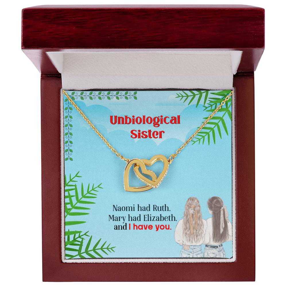 Interlocking Hearts Necklace - Best Friends