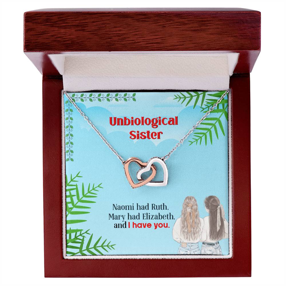 Interlocking Hearts Necklace - Best Friends