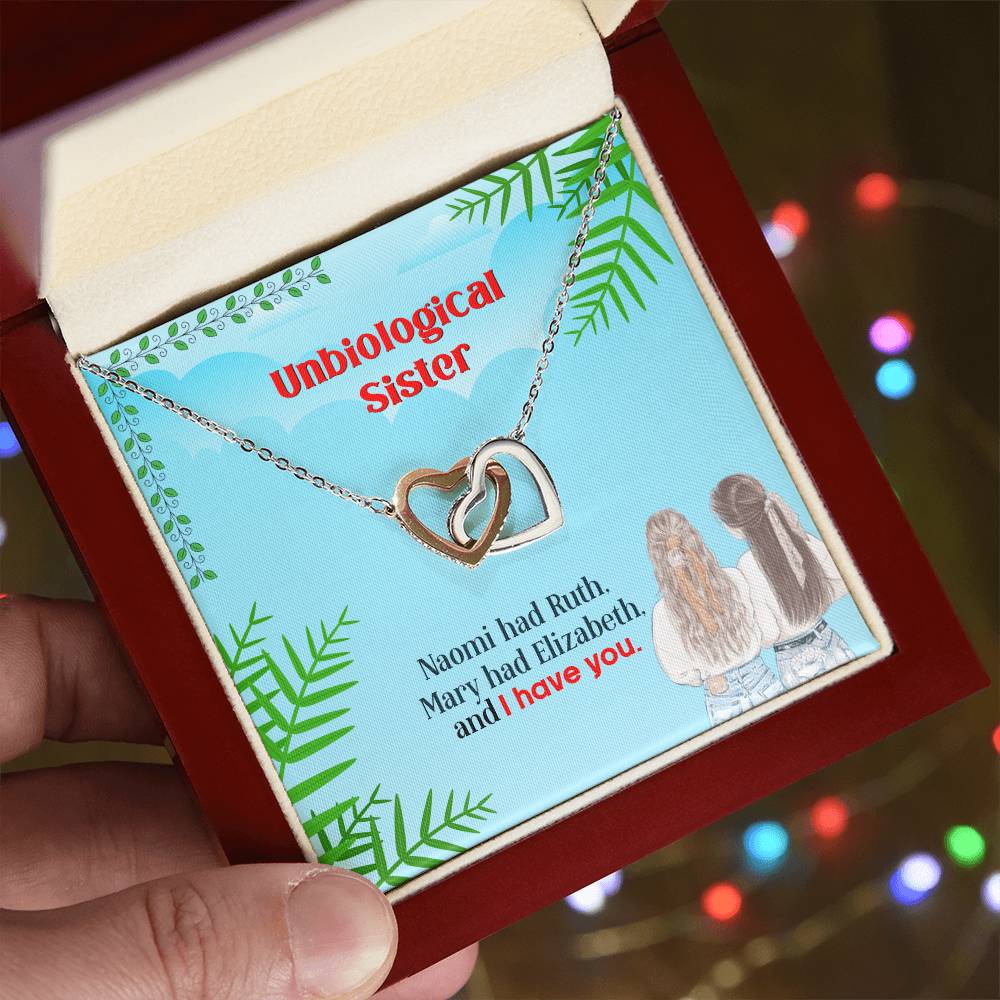 Interlocking Hearts Necklace - Best Friends