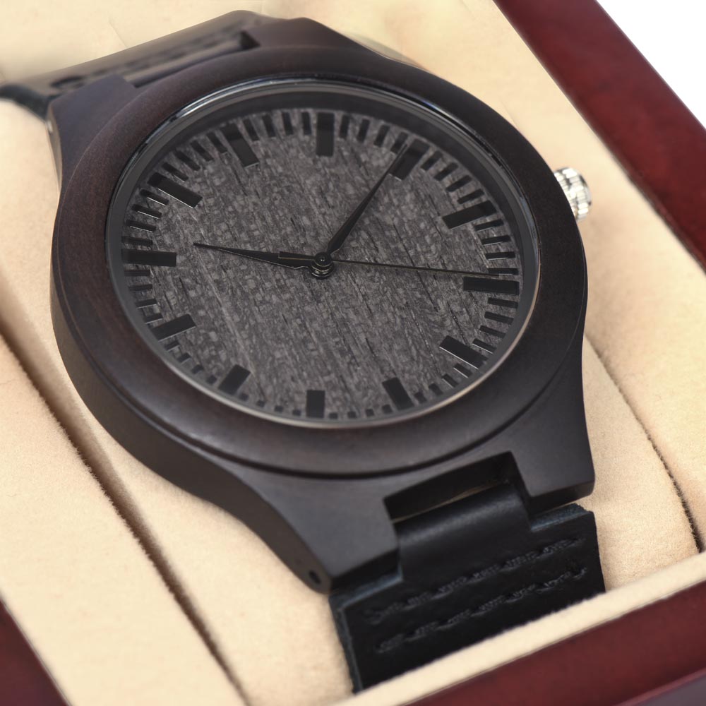 Wooden Watch - Dad's Love